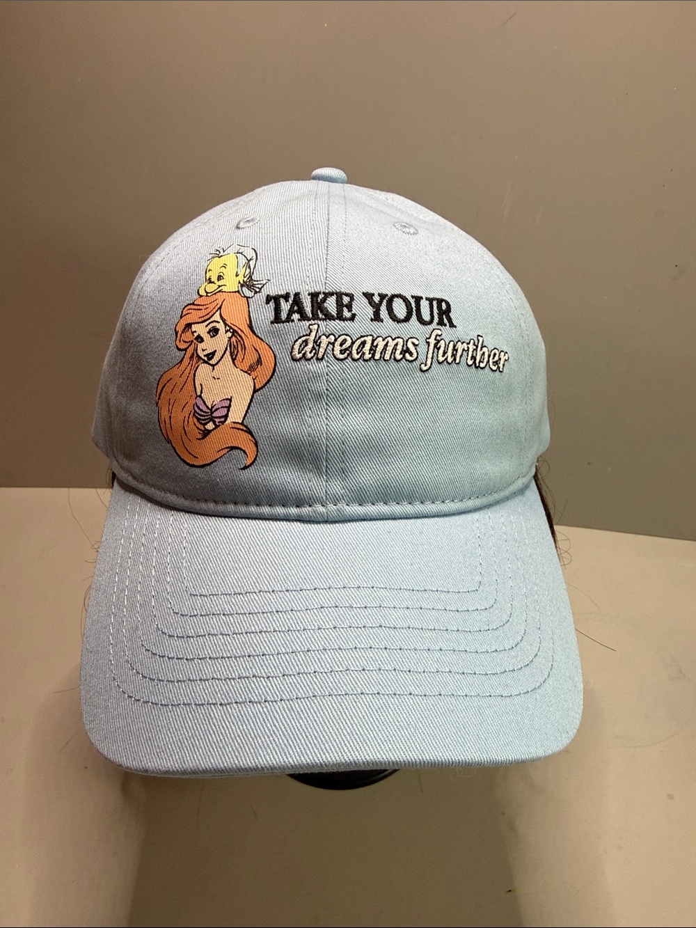 Take Your Dreams Further Light Blue Baseball Cap